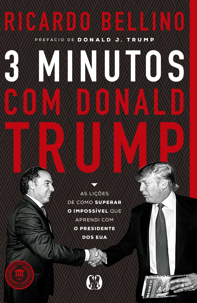 Best-seller “3 Minutos com Donald Trump” ganha edição comemorativa de 21 anos